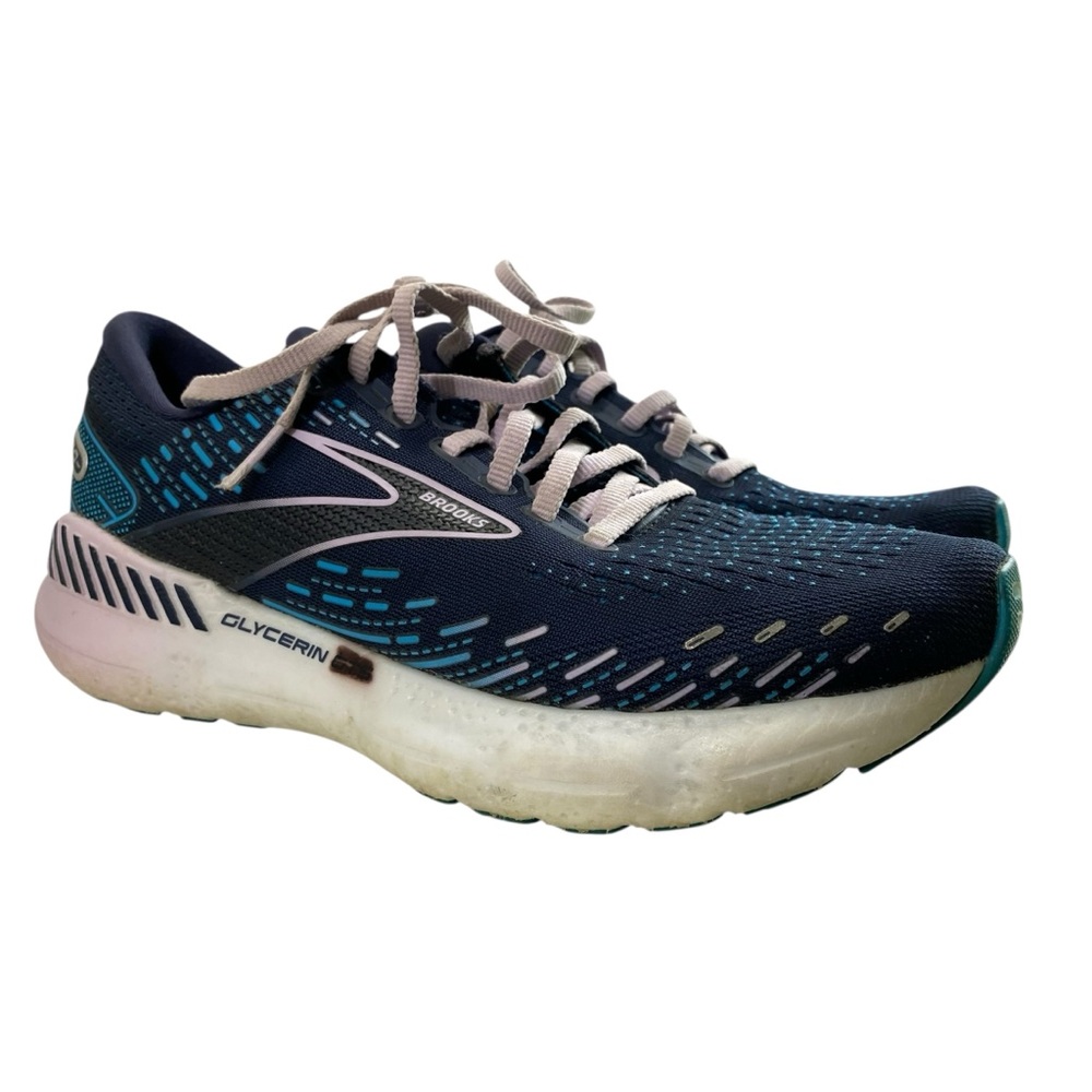 8.5 - Brooks Glycerin GTS‎ 20 Peacoat W Athleisure Running Trail Sports Sneaker